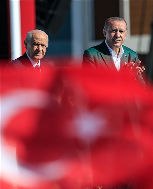 AK Parti-MHP İzmir ortak mitingi