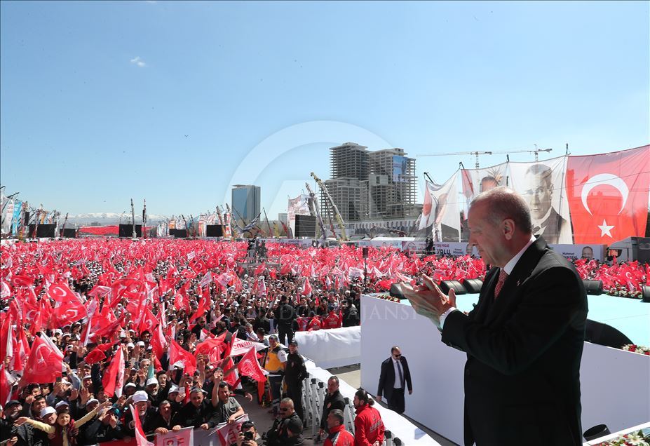 Cumhur İttifakı'nın Büyük Ankara Mitingi