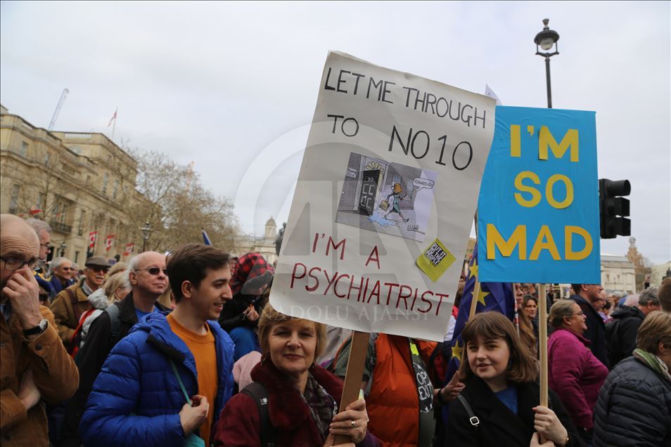 Manifestación contra el Brexit en Londres