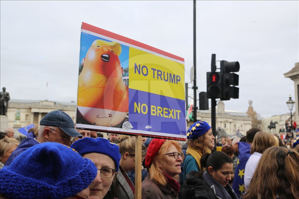 Manifestación contra el Brexit en Londres
