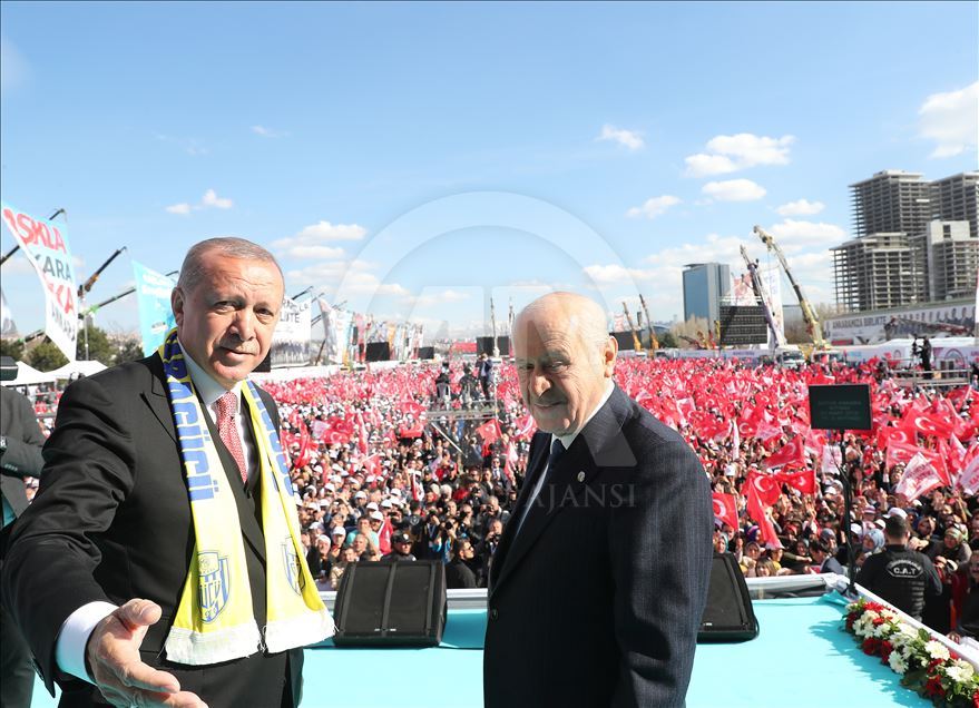 Cumhur İttifakı'nın Büyük Ankara Mitingi
