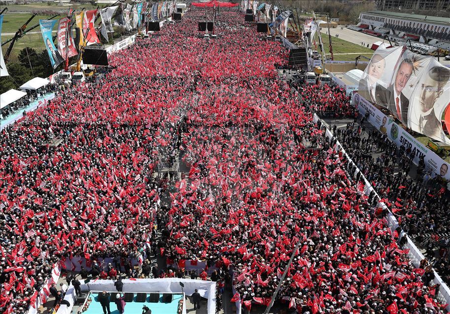 Cumhur İttifakı'nın Büyük Ankara Mitingi