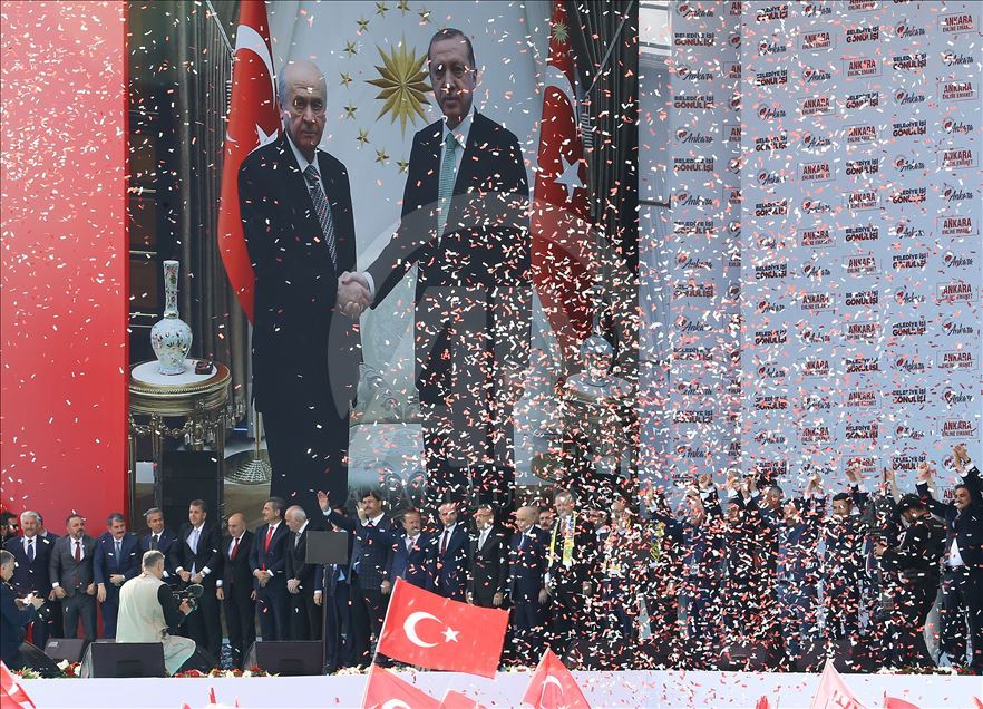 Cumhur İttifakı’nın Büyük Ankara Mitingi