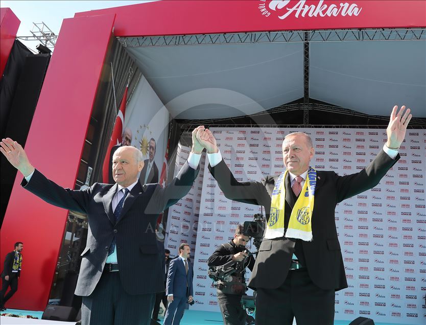 Cumhur İttifakı'nın Büyük Ankara Mitingi
