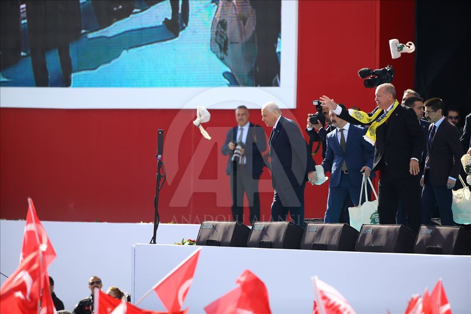 Cumhur İttifakı'nın Büyük Ankara Mitingi