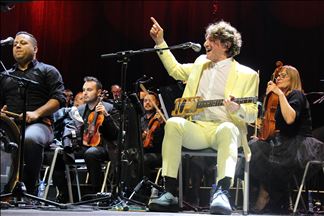 Këngëtari Goran Bregoviç mbajti koncert në Shkup