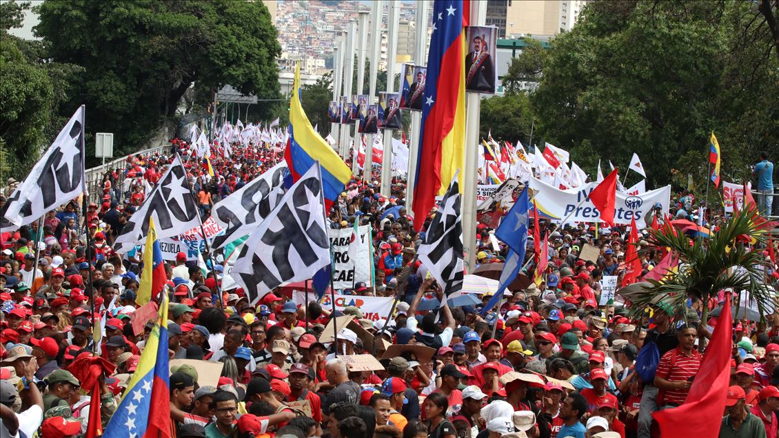Venezuela’da gösteri