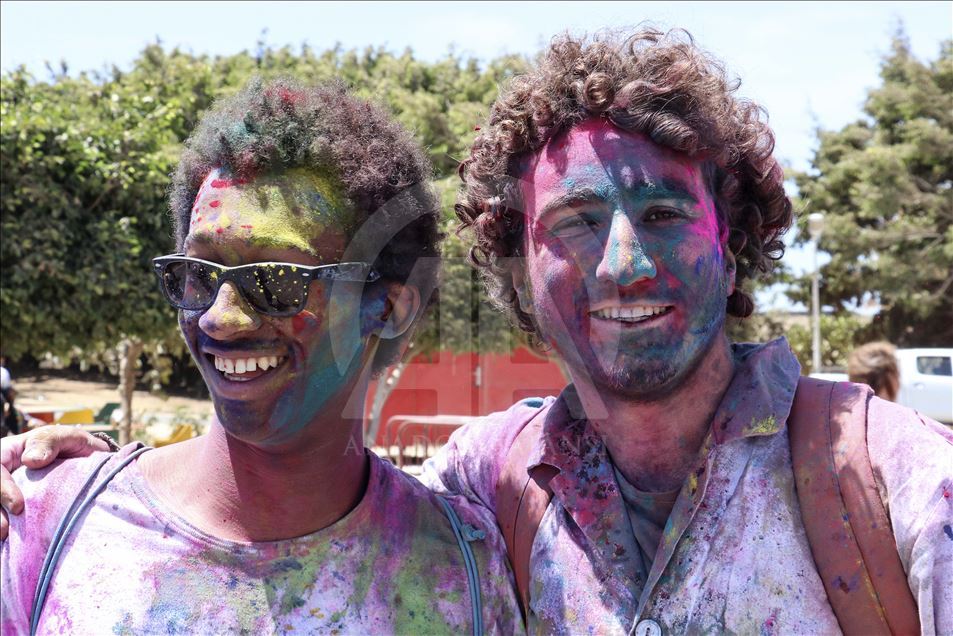 Holi festival in Senegal