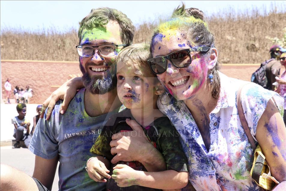 Holi festival in Senegal