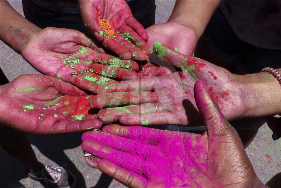 Holi festival in Senegal