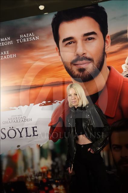 اکران خصوصی فیلم سینمایی «ترانه‌ای عاشقانه برایم بخوان» در استانبول