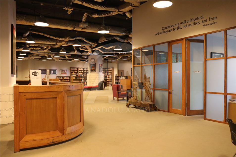 Endonezya'nın İngilizce eser kaynağı "Özgürlük Kütüphanesi"