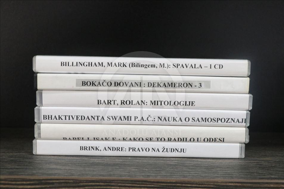 Balkanlar'ın en büyük görme engelliler kütüphanesi "Dr. Milan Budimir"