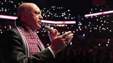 Cumhurbaşkanı Erdoğan "Büyük Trabzonlular Buluşması"na katıldı