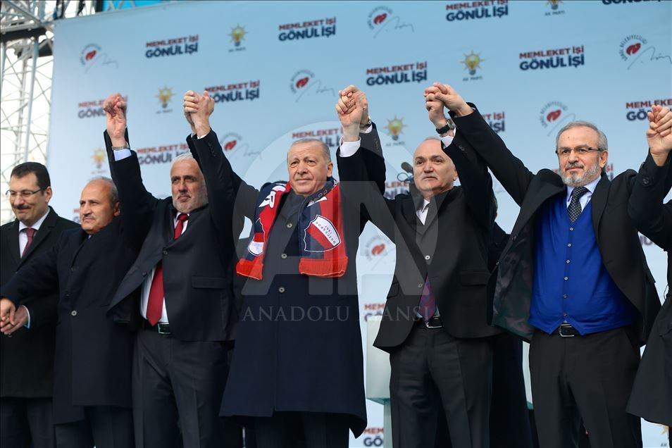 AK Parti'nin Düzce Mitingi