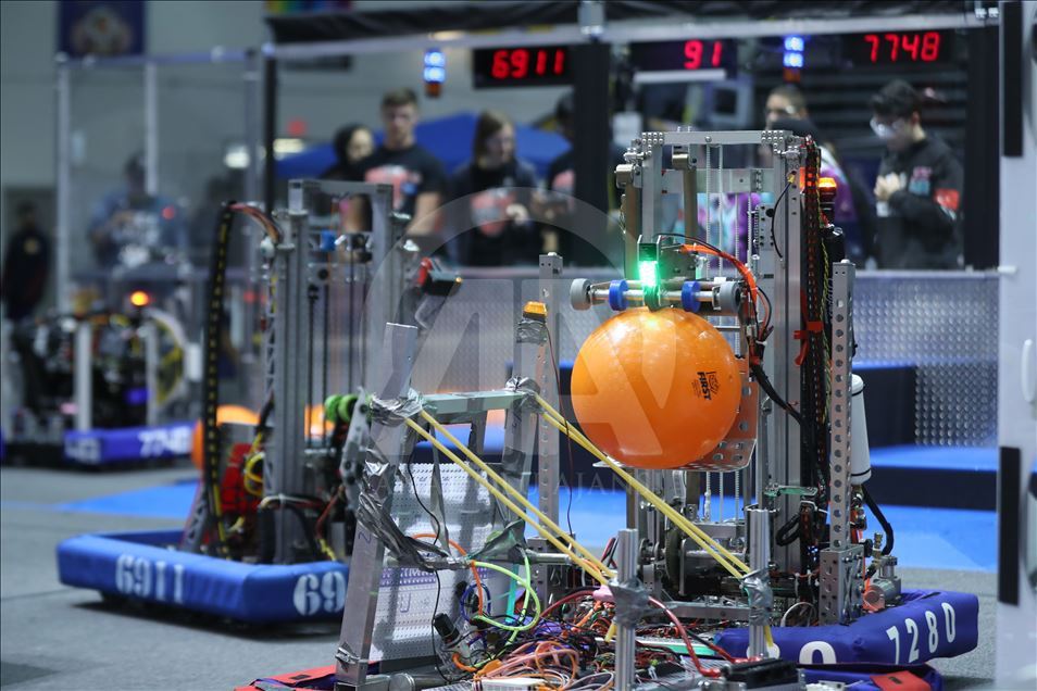 Turkey is represented by 4 high schools in the 30th First Robotics Competition