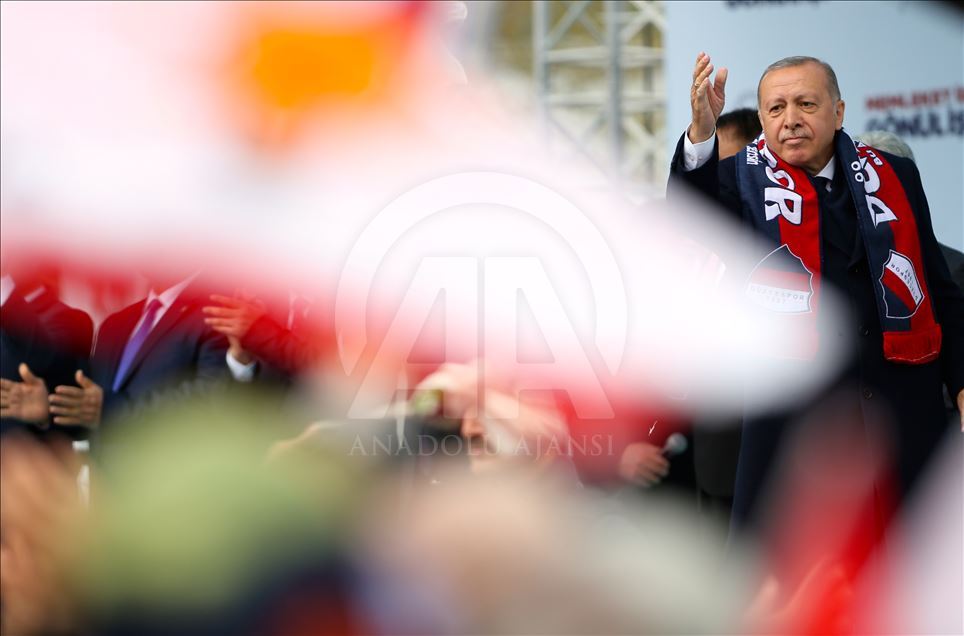 AK Parti'nin Düzce Mitingi