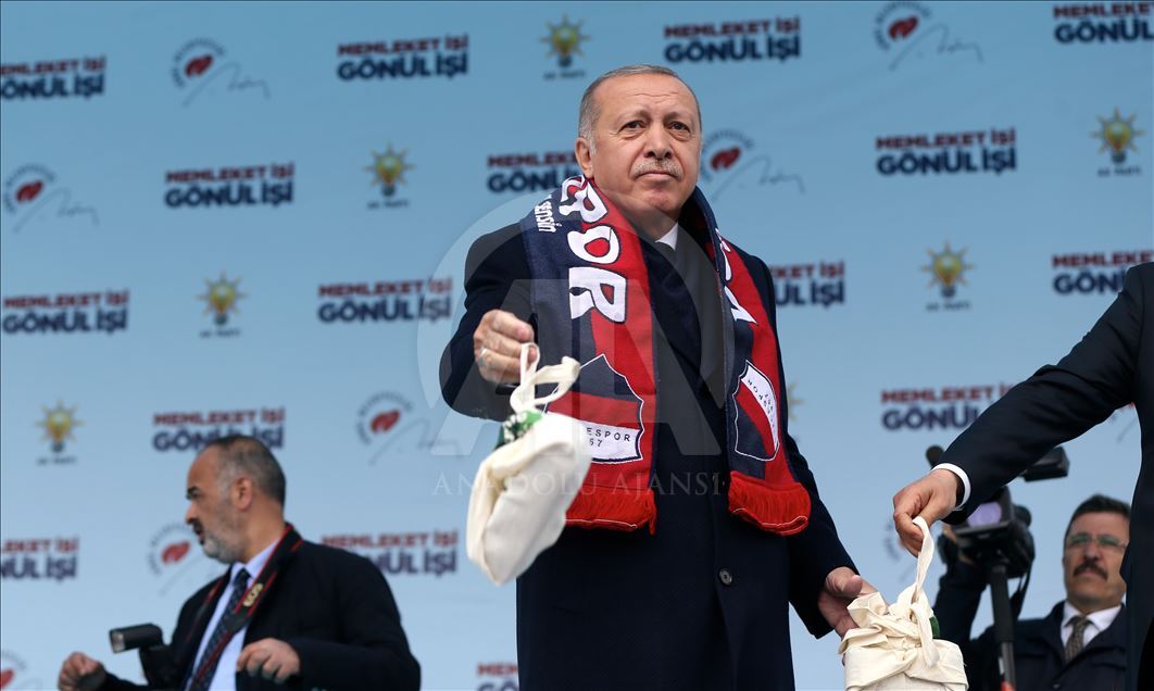 AK Parti'nin Düzce Mitingi