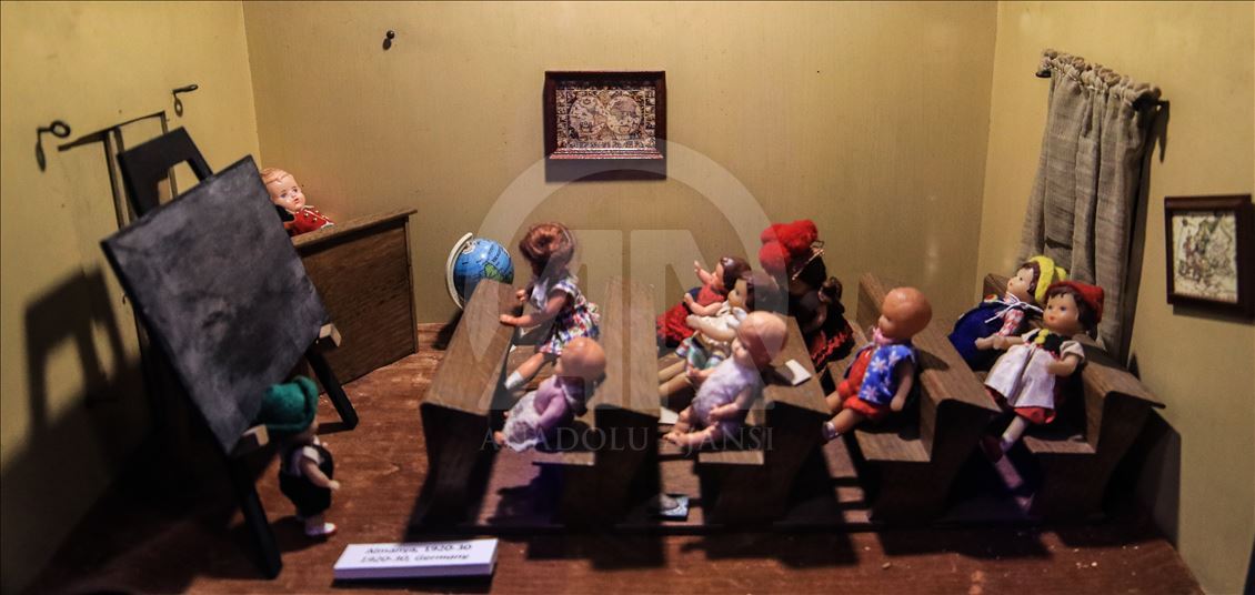 Canik Oyuncak Müzesi'nde üç asırlık oyuncaklar sergileniyor