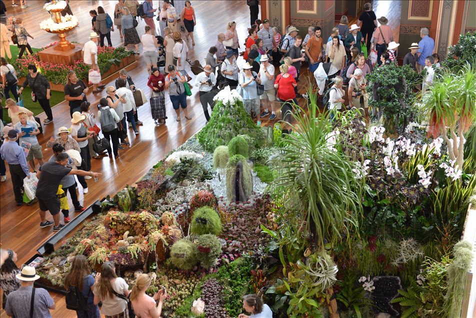 24-ая Международная выставка цветов и садового дизайна (Melbourne International Flower and Garden Show) в Австралии