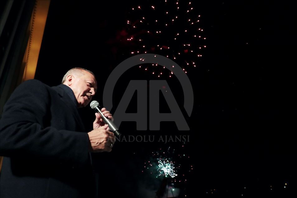 Türkiye Cumhurbaşkanı ve AK Parti Genel Başkanı Recep Tayyip Erdoğan