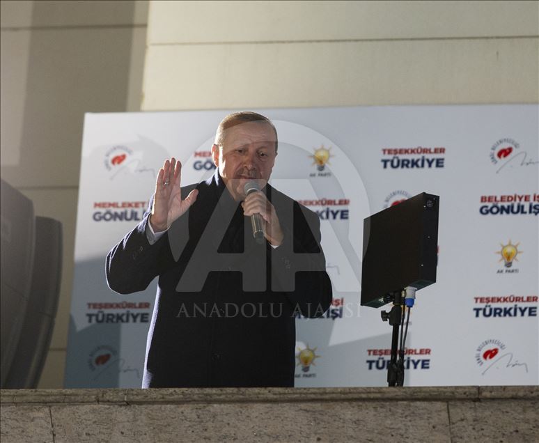 AK Parti Genel Başkanı ve Cumhurbaşkanı Recep Tayyip Erdoğan