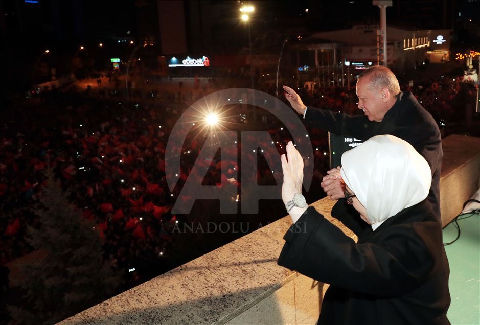 Türkiye Cumhurbaşkanı ve AK Parti Genel Başkanı Recep Tayyip Erdoğan