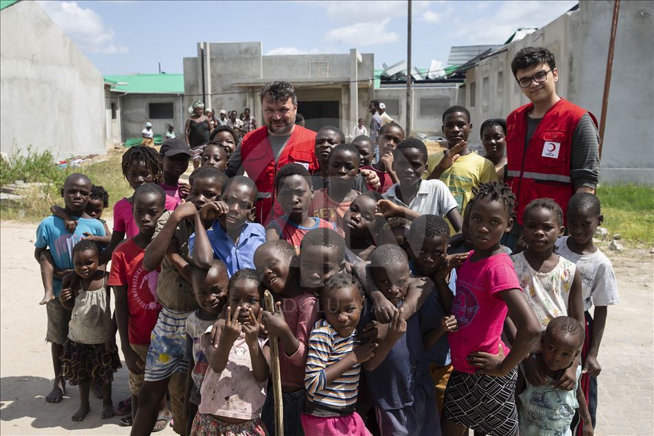 Türk Kızılay’dan Mozambik’te 233 aileye gıda yardımı