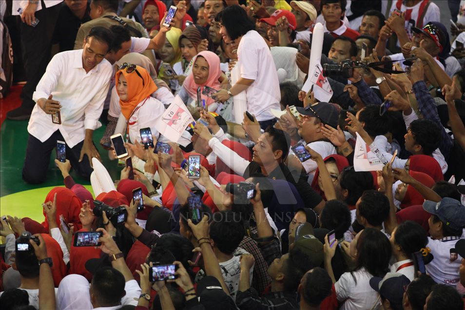 Kampanye Jokowi di Palembang