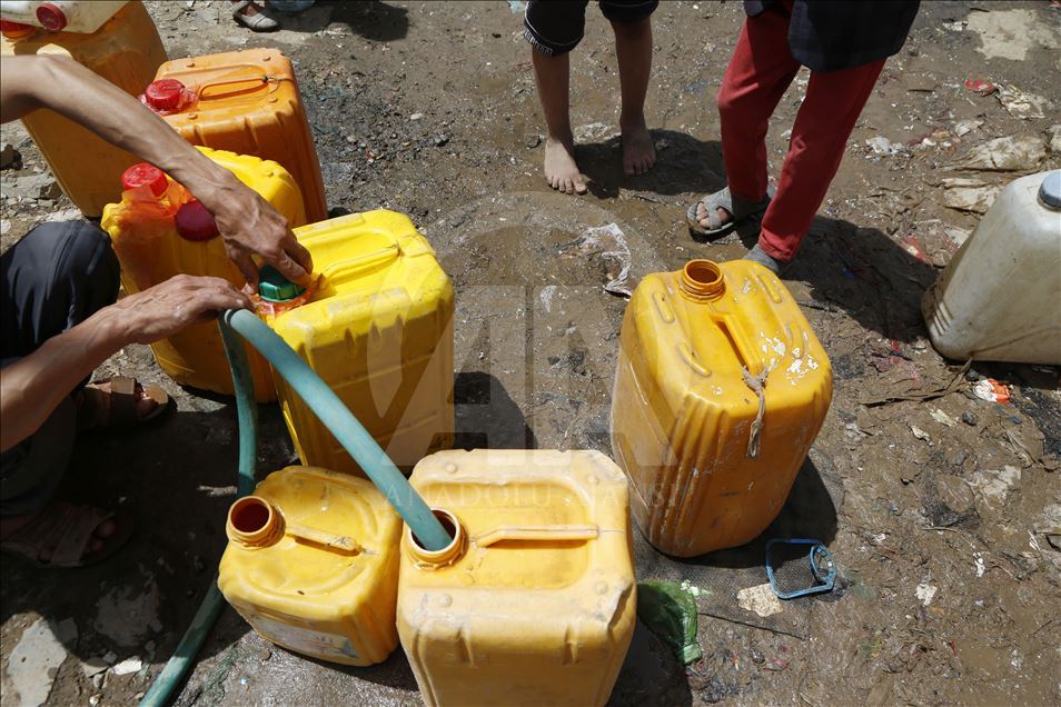Yemen'deki temiz su sıkıntısı