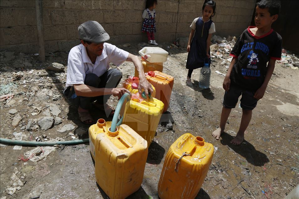 Yemen'deki temiz su sıkıntısı