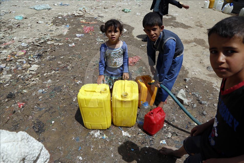 Yemen'deki temiz su sıkıntısı