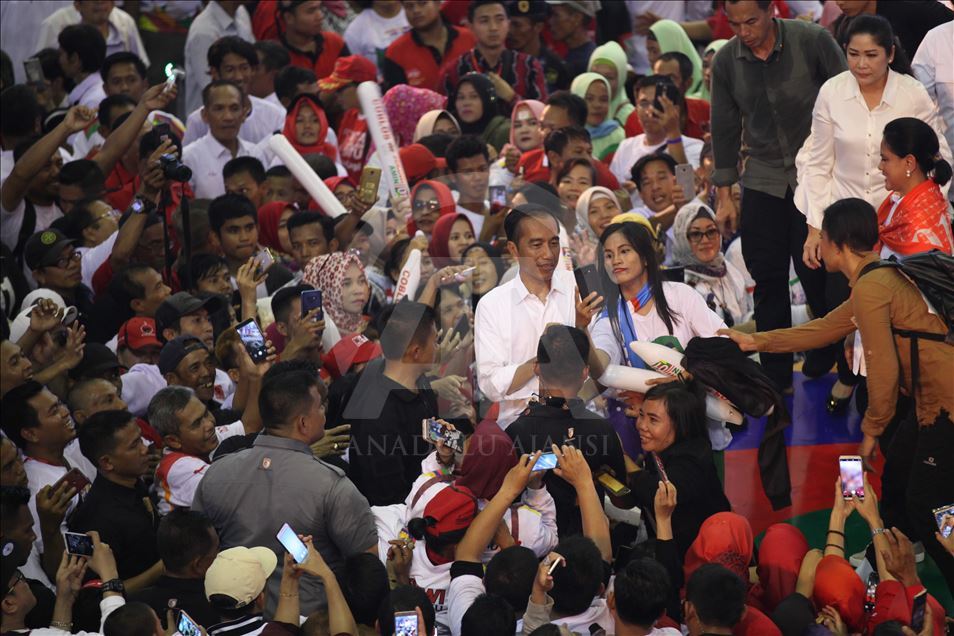 Kampanye Jokowi di Palembang