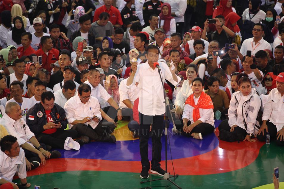 Kampanye Jokowi di Palembang