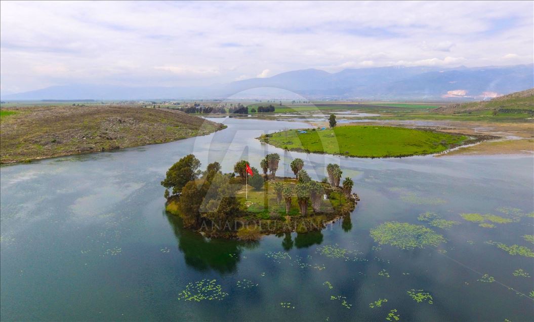 Golbasi lake in Turkey's Hatay