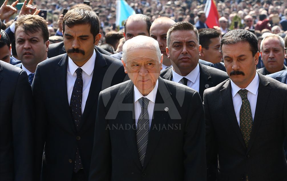 Alparslan Türkeş'i Anma Töreni