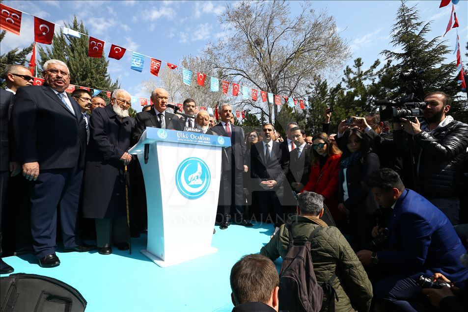 Alparslan Türkeş'i Anma Töreni