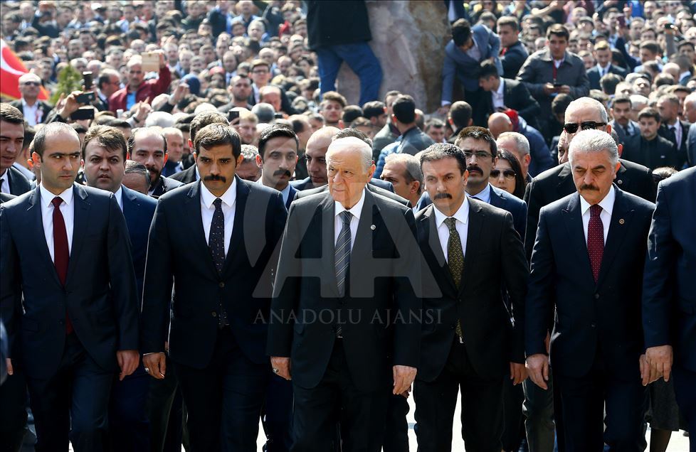 Alparslan Türkeş'i Anma Töreni