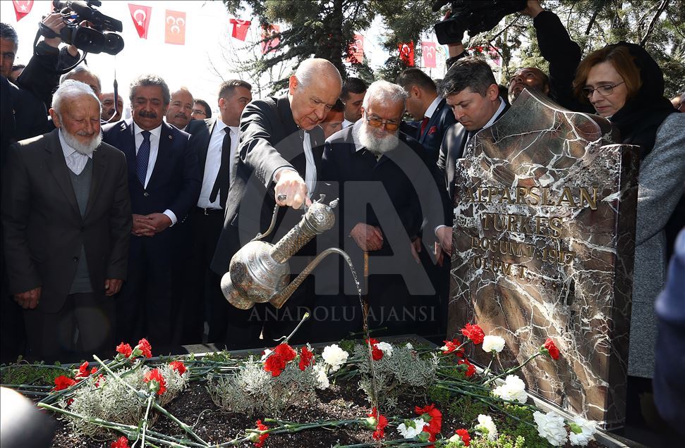 Alparslan Türkeş'i Anma Töreni