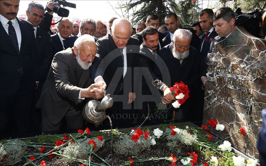 Alparslan Türkeş'i Anma Töreni