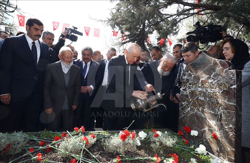 Alparslan Türkeş'i Anma Töreni