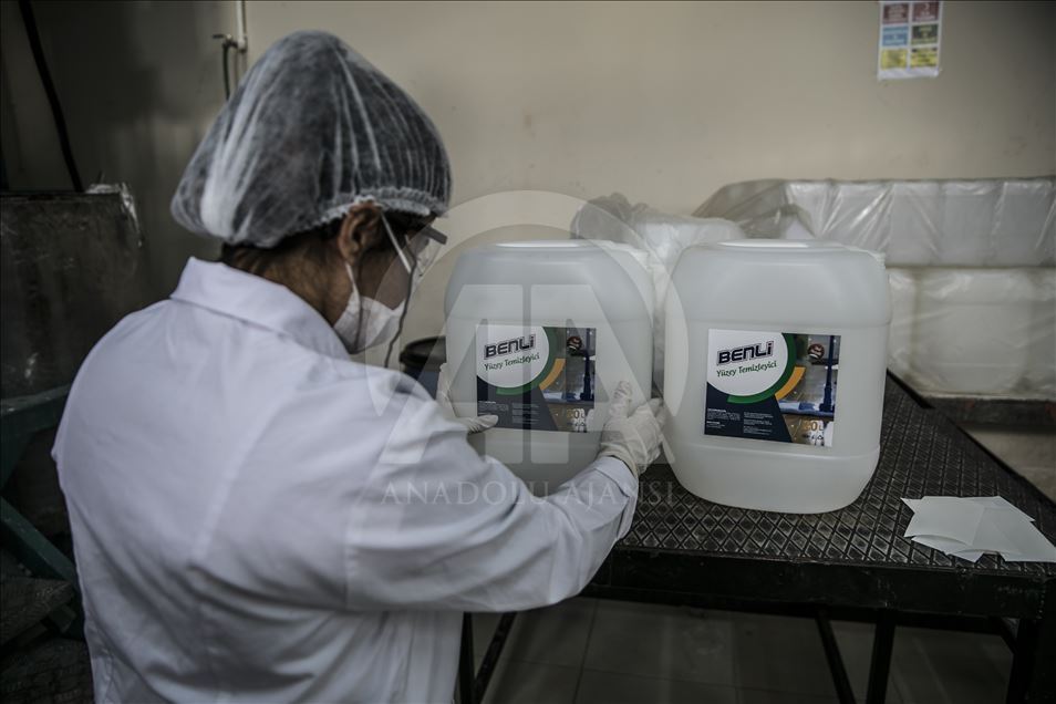 Lisenin bodrumunda deterjan üretip 470 bin liralık ciroya imza attılar
