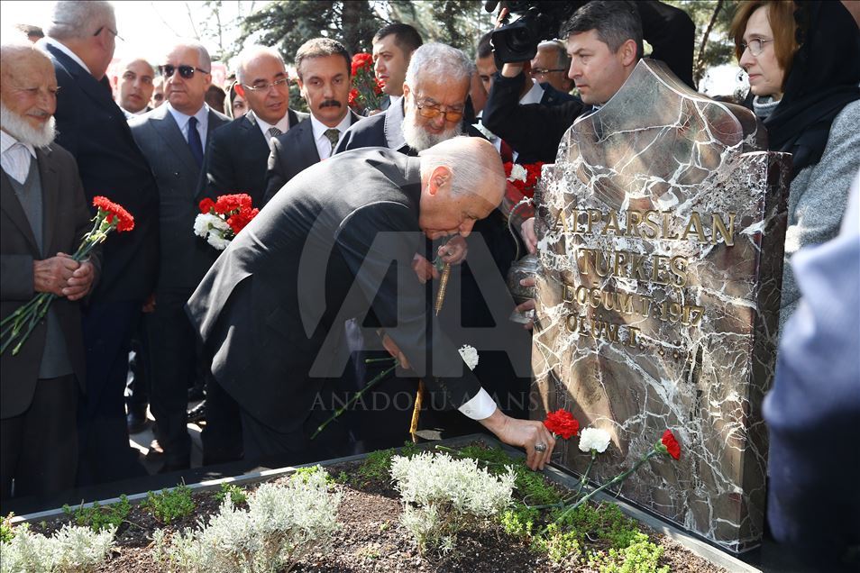 Alparslan Türkeş'i Anma Töreni