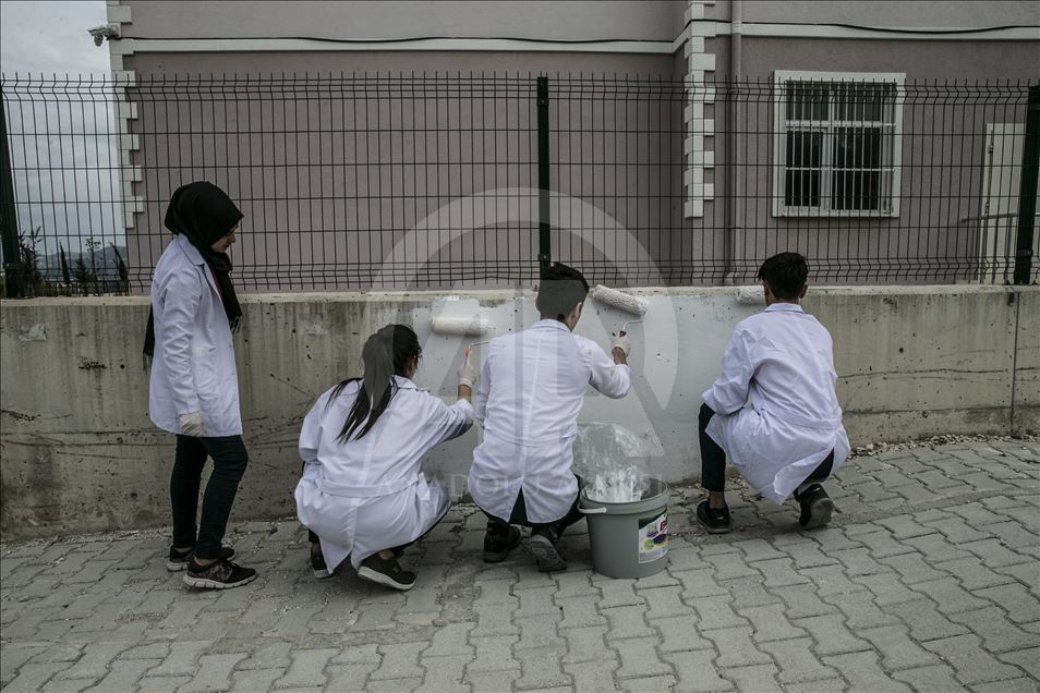 Lisenin bodrumunda deterjan üretip 470 bin liralık ciroya imza attılar