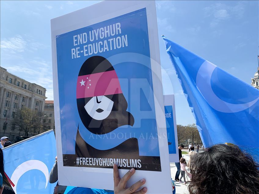 В Вашингтоне прошла акция в поддержку уйгуров