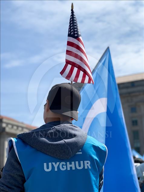 В Вашингтоне прошла акция в поддержку уйгуров