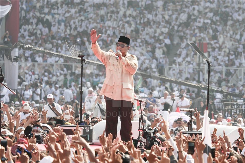 Kampanye Akbar Prabowo Dan Sandiaga Uno Anadolu Ajansı