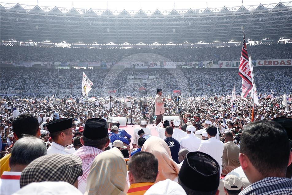 Kampanye akbar Prabowo, Sandiaga Uno di Gelora Bung Karno