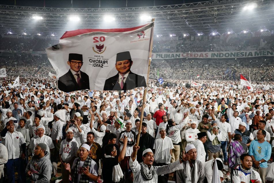 Kampanye Akbar Prabowo Dan Sandiaga Uno - Anadolu Ajansı