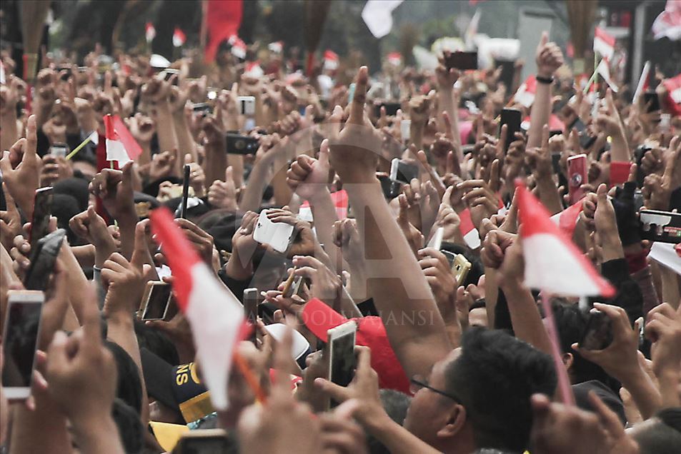 Kampanye Jokowi, Ma'ruf Amin di Banten